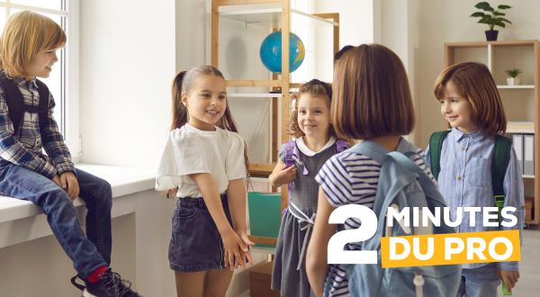 Le premier échange avec des nouveaux amis